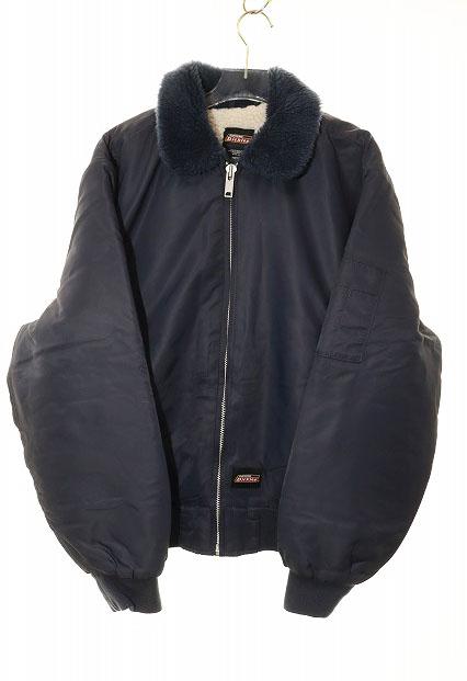 【中古】シュプリーム SUPREME × DICKIES 23AW FUR COLLAR BOMBER JACKET ファー ボンバー ジャケット ☆AA★260425