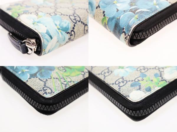 【中古】グッチ GUCCI GGブルームスプリント ラウンドファスナー ジップ ウォレット 546355 財布 ☆AA★▲260419_3
