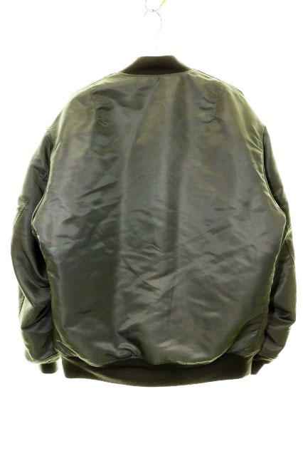 【中古】スタンダード カリフォルニア STANDARD CALIFORNIA × ALPHA INDUSTRIES SD MA-1 VINTAGE GREY L ●260420_1