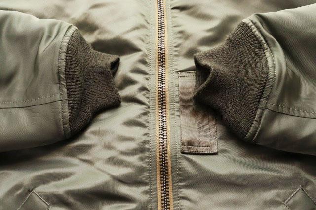 【中古】スタンダード カリフォルニア STANDARD CALIFORNIA × ALPHA INDUSTRIES SD MA-1 VINTAGE GREY L ●260420_4