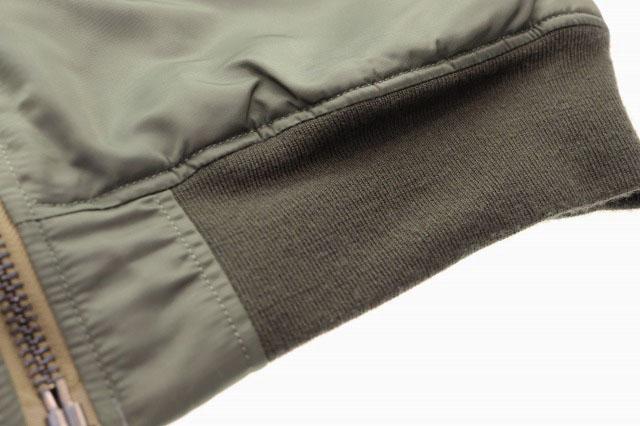 【中古】スタンダード カリフォルニア STANDARD CALIFORNIA × ALPHA INDUSTRIES SD MA-1 VINTAGE GREY L ●260420_6