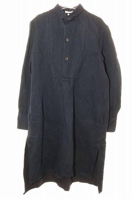 【中古】シュス SUS-SOUS LONG SMOCK INDIGO SIZE 5 06-SS01705 ロング スモックコート ロングコート シャツ ●260410
