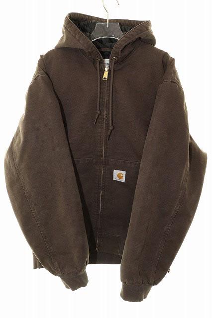 【中古】カーハート carhartt WIP OG ACTIVE JACKET M アクティブ ジャケット 裏地 キルティング ブラウン 260410