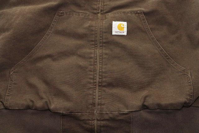【中古】カーハート carhartt WIP OG ACTIVE JACKET M アクティブ ジャケット 裏地 キルティング ブラウン 260410_4