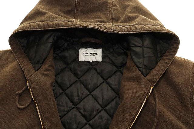 【中古】カーハート carhartt WIP OG ACTIVE JACKET M アクティブ ジャケット 裏地 キルティング ブラウン 260410_6