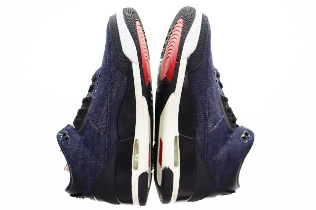 【中古】ナイキ NIKE × Levi's AIR JORDAN 3 RTR LSC INDIGO SP 27.5cm リーバイス エア ジョーダン インディゴ ▲■260408_2