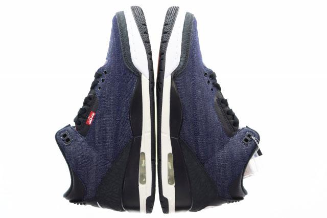 【中古】ナイキ NIKE × Levi's AIR JORDAN 3 RTR LSC INDIGO SP 27.5cm リーバイス エア ジョーダン インディゴ ▲■260408_3