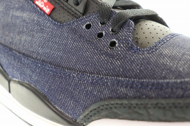 【中古】ナイキ NIKE × Levi's AIR JORDAN 3 RTR LSC INDIGO SP 27.5cm リーバイス エア ジョーダン インディゴ ▲■260408_6