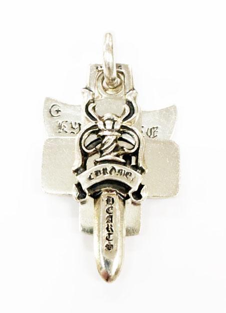 【中古】クロムハーツ CHROME HEARTS × 氷室京介 3TRINKETS スリー トリンケッツ ネックレス ☆AA★ ▲ 260514