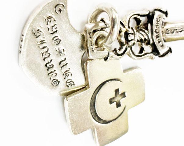 【中古】クロムハーツ CHROME HEARTS × 氷室京介 3TRINKETS スリー トリンケッツ ネックレス ☆AA★ ▲ 260514_5