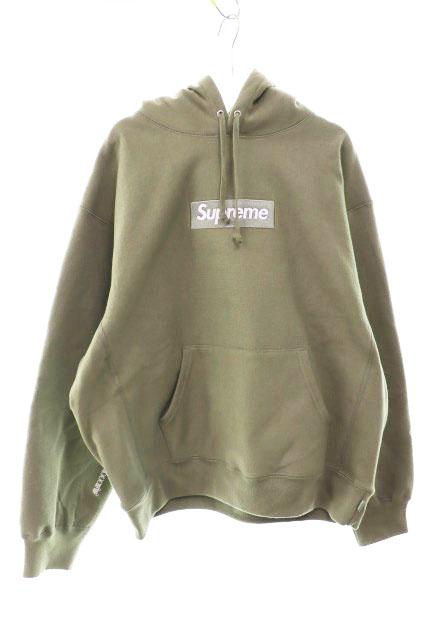 【中古】シュプリーム SUPREME 25AW  BOX LOGO HOODED SWEATSHIRT M ボックス ロゴ フード パーカー ☆AA★260511