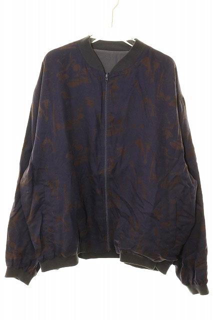 【中古】ヨーク YOKE REVERSIBLE PRINTED RIB BLOUSON SIZE 2 YK22SS0323B リバーシブル リブ ブルゾン 260420