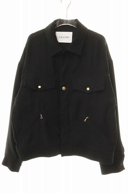 【中古】クルニ CULLNI STUDIOUS別注 22AW 3rd TYPE BLOUSON BLACK SIZE 2 ブルゾン ブラック ●260421 メンズ