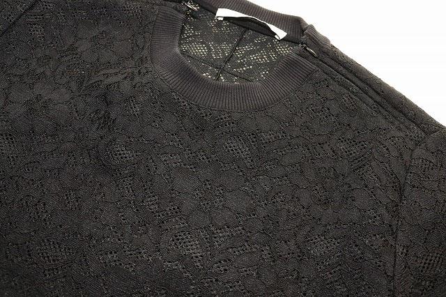 【中古】ジバンシィ GIVENCHY レーススウェット サイズ38 リカルドティッシ 肩ジップ ブラック ☆AA★●260531 【中古】ジバンシィ GIVENCHY レーススウェット サイズ38 リカルドティッシ 肩ジップ ブラック ☆AA★●260531
