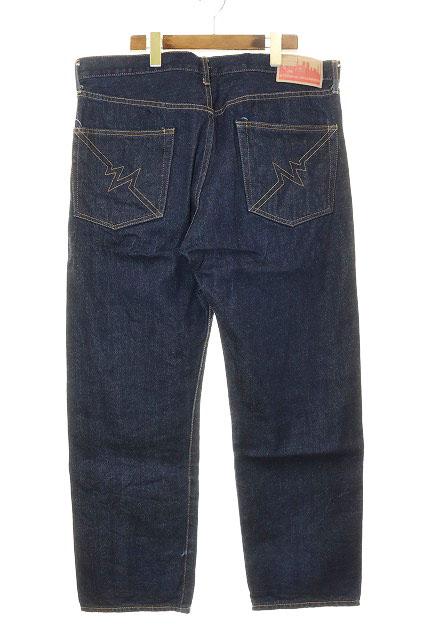【中古】ウィズ WHIZ 5P DENIM PANTS サイズ36 BLUE リジット ストレート デニム パンツ ジーンズ ●▲■260423