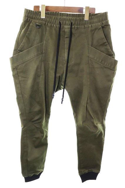 【中古】リップヴァンウィンクル RIPVANWINKLE JODHPUR BUSH PANTS KHAKI ジョッパー ブッシュ パンツ ●260429