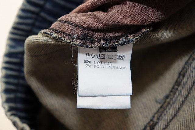 【中古】エーエフアーティファクト A.F ARTEFACT INDIGO STRETCH DENIM SAEOUEL CARGO SKINNYPANTS ●■260429_5