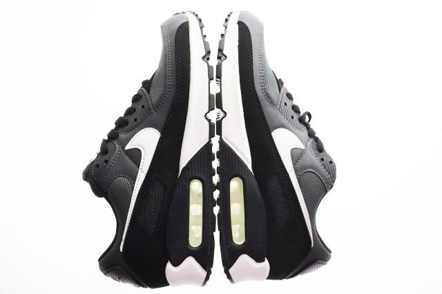 【中古】ナイキ NIKE AIR MAX 90 IRON GREY 26.5cm CN8490-002 エアマックス アイアングレー ブラック ▲■260427_3