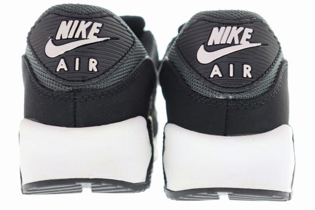 【中古】ナイキ NIKE AIR MAX 90 IRON GREY 26.5cm CN8490-002 エアマックス アイアングレー ブラック ▲■260427_4