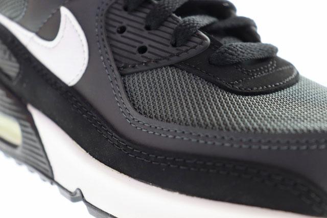 【中古】ナイキ NIKE AIR MAX 90 IRON GREY 26.5cm CN8490-002 エアマックス アイアングレー ブラック ▲■260427_6