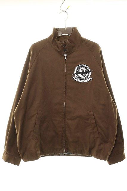 【中古】ウィズ WHIZ PIT JACKET BROWN L WL-J-155 ジャケット ワッペン ブラウン ●260428 メンズ