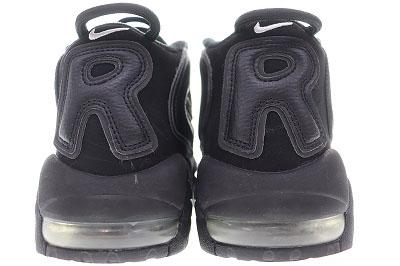 【中古】ナイキ NIKE × SUPREMEAIR MORE UPTEMPO BLACK 26.5cm シュプリーム エア モア アップテンポ ブラック ▲■260528_4