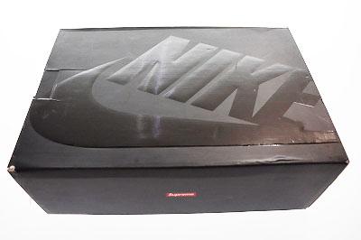 【中古】ナイキ NIKE × SUPREMEAIR MORE UPTEMPO BLACK 26.5cm シュプリーム エア モア アップテンポ ブラック ▲■260528_7