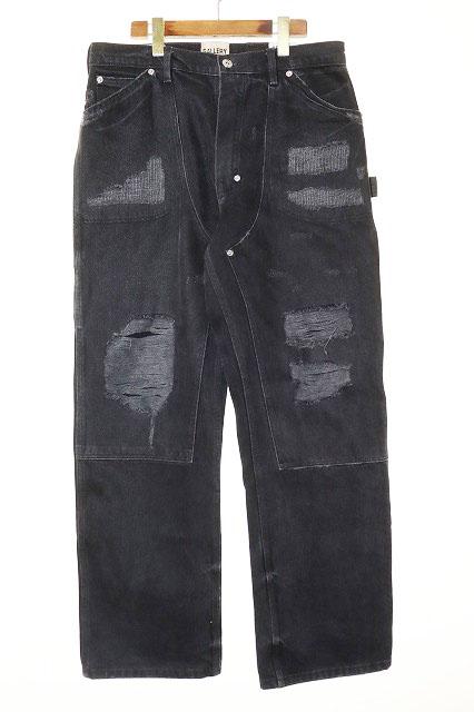 【中古】GALLERY DEPT ギャラリーデプト SIZE32 ダブルニー カーペンター デニム パンツ 260504