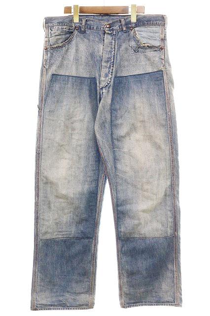 【中古】セントマイケル SAINTMICHAEL 23AW PAINTER PANTS SIZES SM-A23-0000-038 ペイント デニム パンツ 260504