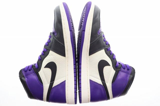 【中古】ナイキ NIKE AIR JORDAN 1 RETRO HIGH OG COURT PURPLE 28.5cm エア ジョーダン ハイ コートパープル 紫 ▲■260506_2
