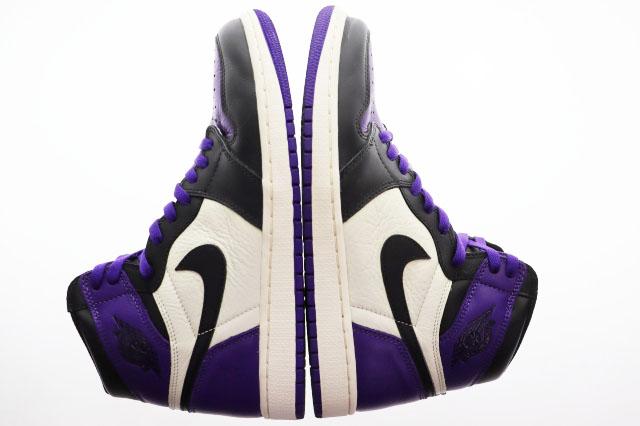 【中古】ナイキ NIKE AIR JORDAN 1 RETRO HIGH OG COURT PURPLE 28.5cm エア ジョーダン ハイ コートパープル 紫 ▲■260506_3