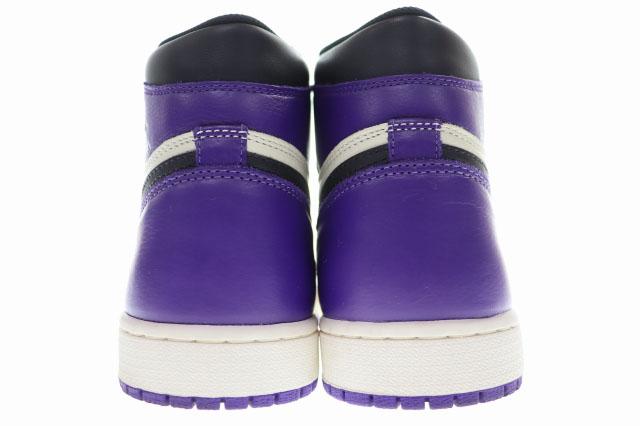 【中古】ナイキ NIKE AIR JORDAN 1 RETRO HIGH OG COURT PURPLE 28.5cm エア ジョーダン ハイ コートパープル 紫 ▲■260506_4