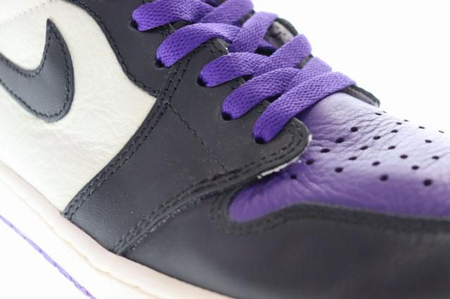 【中古】ナイキ NIKE AIR JORDAN 1 RETRO HIGH OG COURT PURPLE 28.5cm エア ジョーダン ハイ コートパープル 紫 ▲■260506_6
