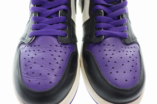 【中古】ナイキ NIKE AIR JORDAN 1 RETRO HIGH OG COURT PURPLE 28.5cm エア ジョーダン ハイ コートパープル 紫 ▲■260506_8