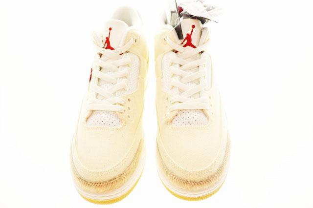 【中古】ナイキ NIKE AIR JORDAN 3 RETRO LSC LNY SP ECRU DENIM 2026 28cm LEVIS IR0910-400 Levi's ▲■260508_1