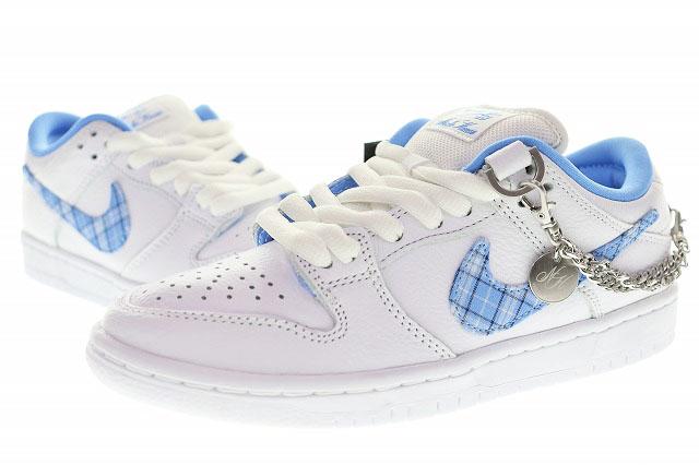 【中古】ナイキ NIKE × NICOLE HAUSE WMNS SB DUNK LOW 23.5cm ニコールハウゼ チェック柄 ●▲■260512