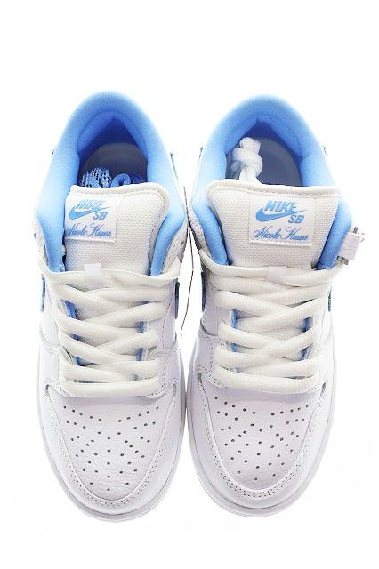 【中古】ナイキ NIKE × NICOLE HAUSE WMNS SB DUNK LOW 23.5cm ニコールハウゼ チェック柄 ●▲■260512_1