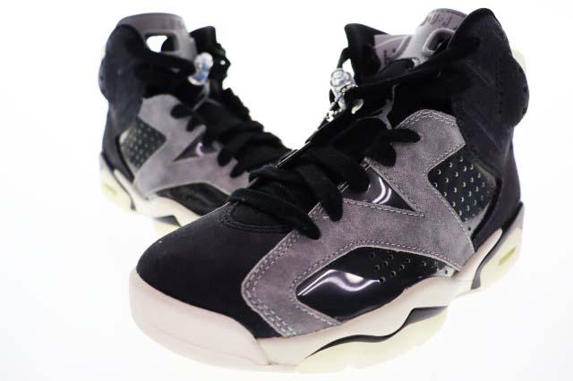 【中古】ナイキ NIKE WMNS AIR JORDAN 6 RETRO 23cm CK6635-001 ウィメンズ エア ジョーダン レトロ ●▲■260513
