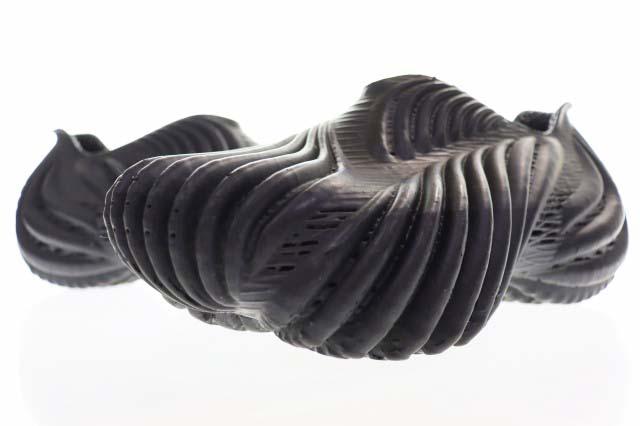 【中古】ALIVEFORM ALMIS LOW + 43 ブラック アライブフォーム ブラック ラバー 3Dプリント ▲260516
