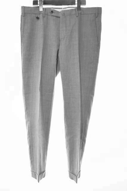 【中古】ピーティー トリノ PT TORINO BUSINESS SUPER SLIM FIT GREY サイズ 50 ビジネス スーパー スリム ●260518