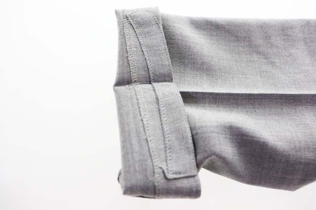 【中古】ピーティー トリノ PT TORINO BUSINESS SUPER SLIM FIT GREY サイズ 50 ビジネス スーパー スリム ●260518_7