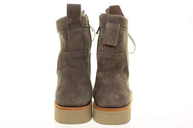 【中古】アーティファクト ARTIFUCT Portaille LACE-UP SIDE ZIP BOOTS BEIGE 43 サイドジップ ブーツ ●▲■260527_4