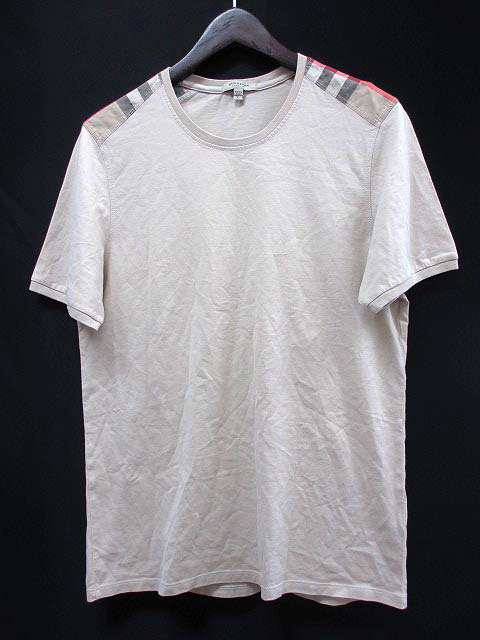 中古 バーバリー ロンドン Burberry London Tシャツ L ベージュ コットン ノバチェック 切替 カットソー メンズの通販はau Pay マーケット ブランド古着のベクトル