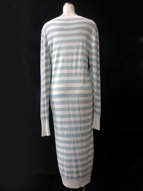 中古 未使用品 エムエムシックス Mm6 Maison Margiela 17ss ワンピース M 白 ホワイト ライトブルー ニット ボーダー 長袖の通販はau Pay マーケット ブランド古着のベクトル
