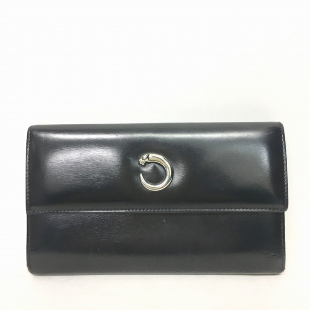 中古 カルティエ Cartier パンテール 三つ折り財布 長財布 レザー 黒 ブラック 0122 レディースの通販はau Pay マーケット ブランド古着のベクトル