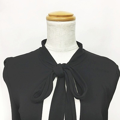 中古 グッチ Gucci カクテルドレス ワンピース 長袖 黒 ブラック Xs 0716 レディースの通販はau Pay マーケット ブランド古着のベクトル