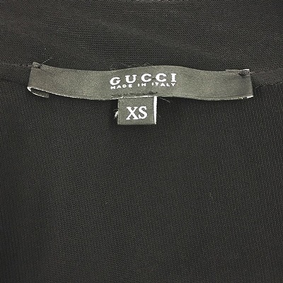 中古 グッチ Gucci カクテルドレス ワンピース 長袖 黒 ブラック Xs 0716 レディースの通販はau Pay マーケット ブランド古着のベクトル