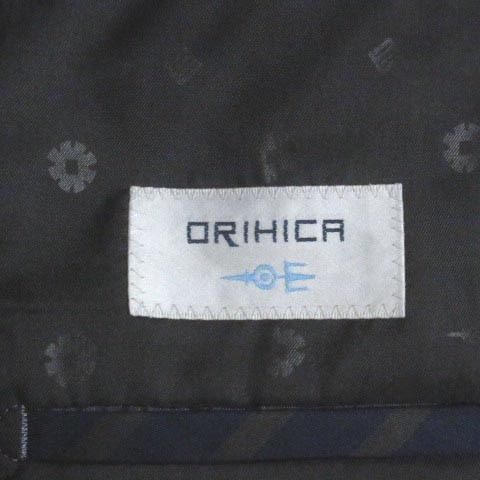 中古 オリヒカ Orihica スーツ シングル ウール 紺 ネイビー 92y5 Mサイズ相当 テーラード ジャケット 2b パンツ スラックス 本切羽 の通販はau Pay マーケット ブランド古着のベクトル