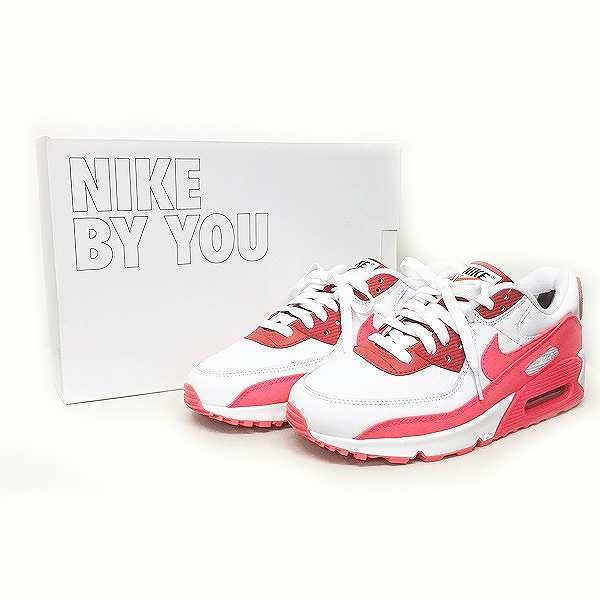 中古 ナイキ Nike 新品同様 Airmax 90 By You エアマックス バイユー スニーカー 白 ホワイト ピンク 26 5cm 03 メンズの通販はau Pay マーケット ブランド古着のベクトル