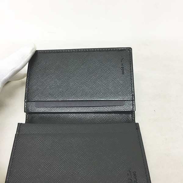 中古 未使用品 プラダ Prada サフィアーノ カードケース 名刺入れ 黒 ブラック 2m0945 08 メンズ レディースの通販はau Pay マーケット ブランド古着のベクトル